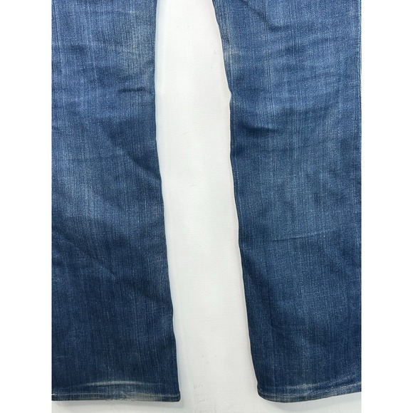 Rock Revival Chrissie Boot 28 x 32 Flap Pockets Y2K Low Rise Bootcut Embroidered - Picture 10 of 13